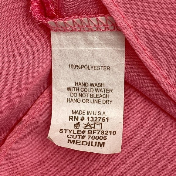 BOAZ Pink Sleeveless Sheer High Low Tunic Top - Picture 10 of 12